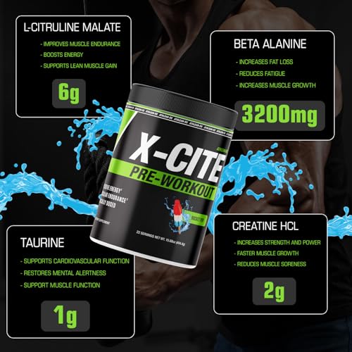 Pre-Workout with Beta-Alanine, Creatine & Caffeine, 22 Servings G68825