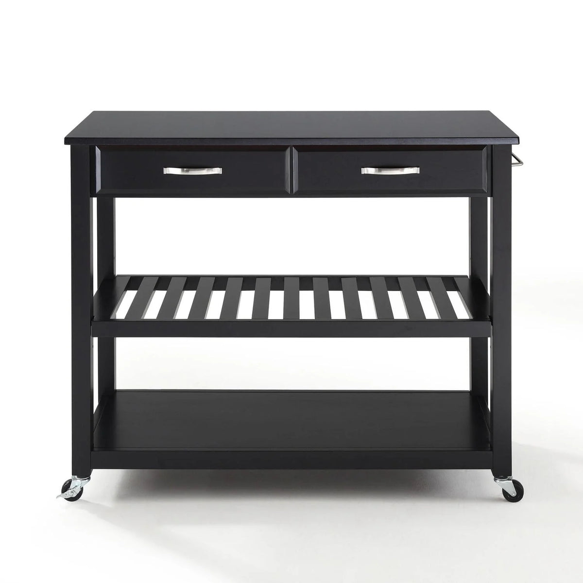 Southwestern Style Granite Top Kitchen Prep Cart E16911
