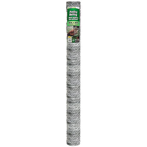2 Inch Mesh 24 Inch X 150 Foot 20 Gauge Galvanized Steel Wire Fence C8284