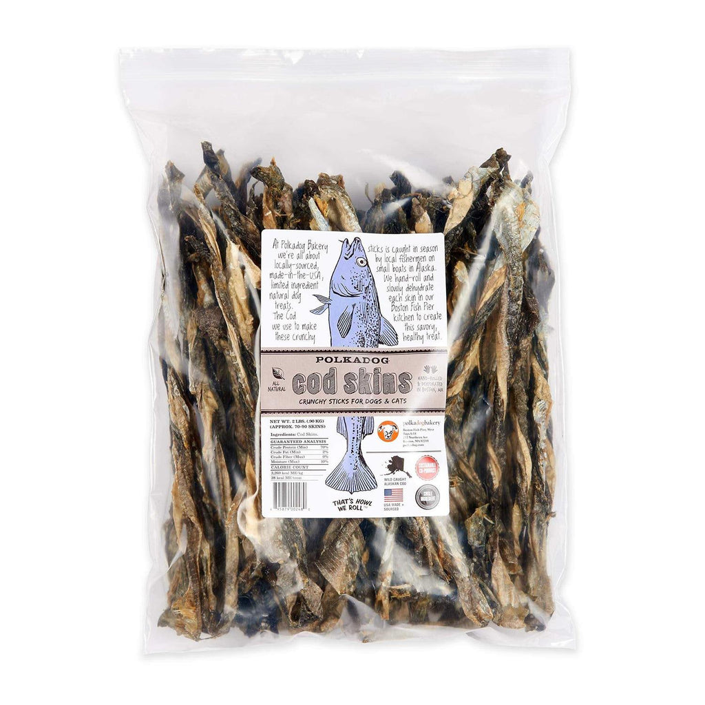 Cod Skins Crunchy Sticks for Dogs I50227