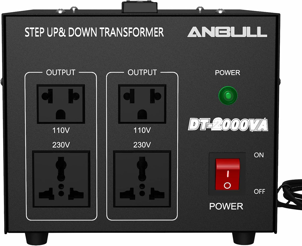 Voltage Converter 500 Watt Step Up & Down Transformer Pack of 2 H2627