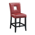 Red Counter-Height Chair, 2 Pack K205992