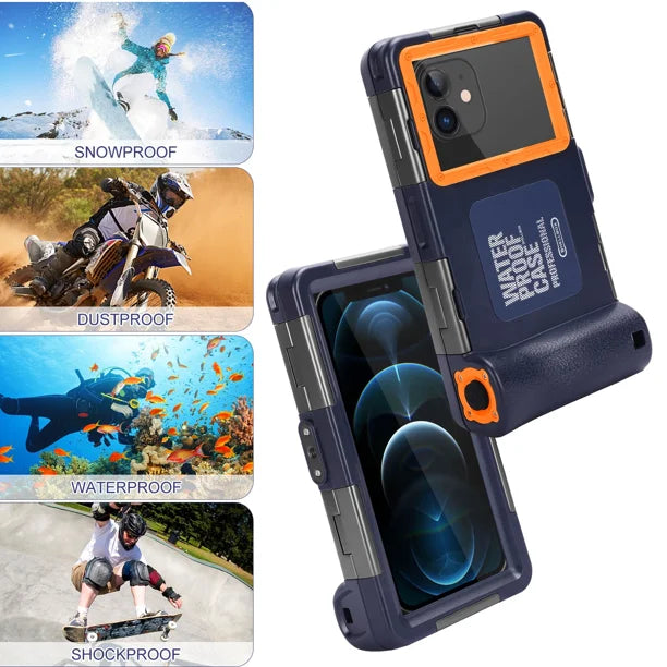 Waterproof Protective Case for Samsung Galaxy S8+ and Phones Up to 6.9 Inch B713