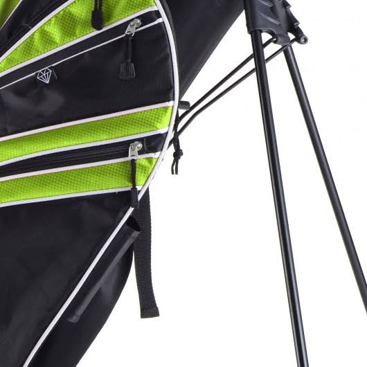 Green Golf Stand Cart Bag with 6-Way Divider G4439