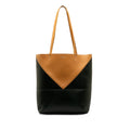 Pre-Owned Calf Leather Black Tote Bag Z6619