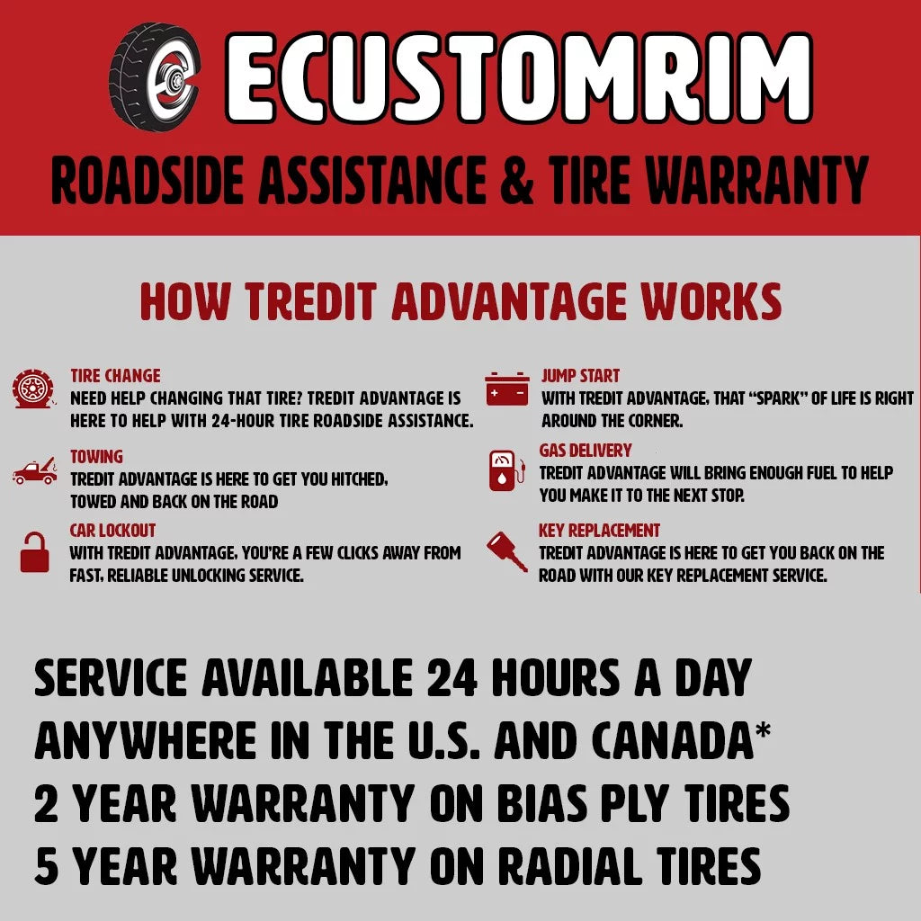 ST235/80R16 8 Lug Trailer Tire On Rim V79240
