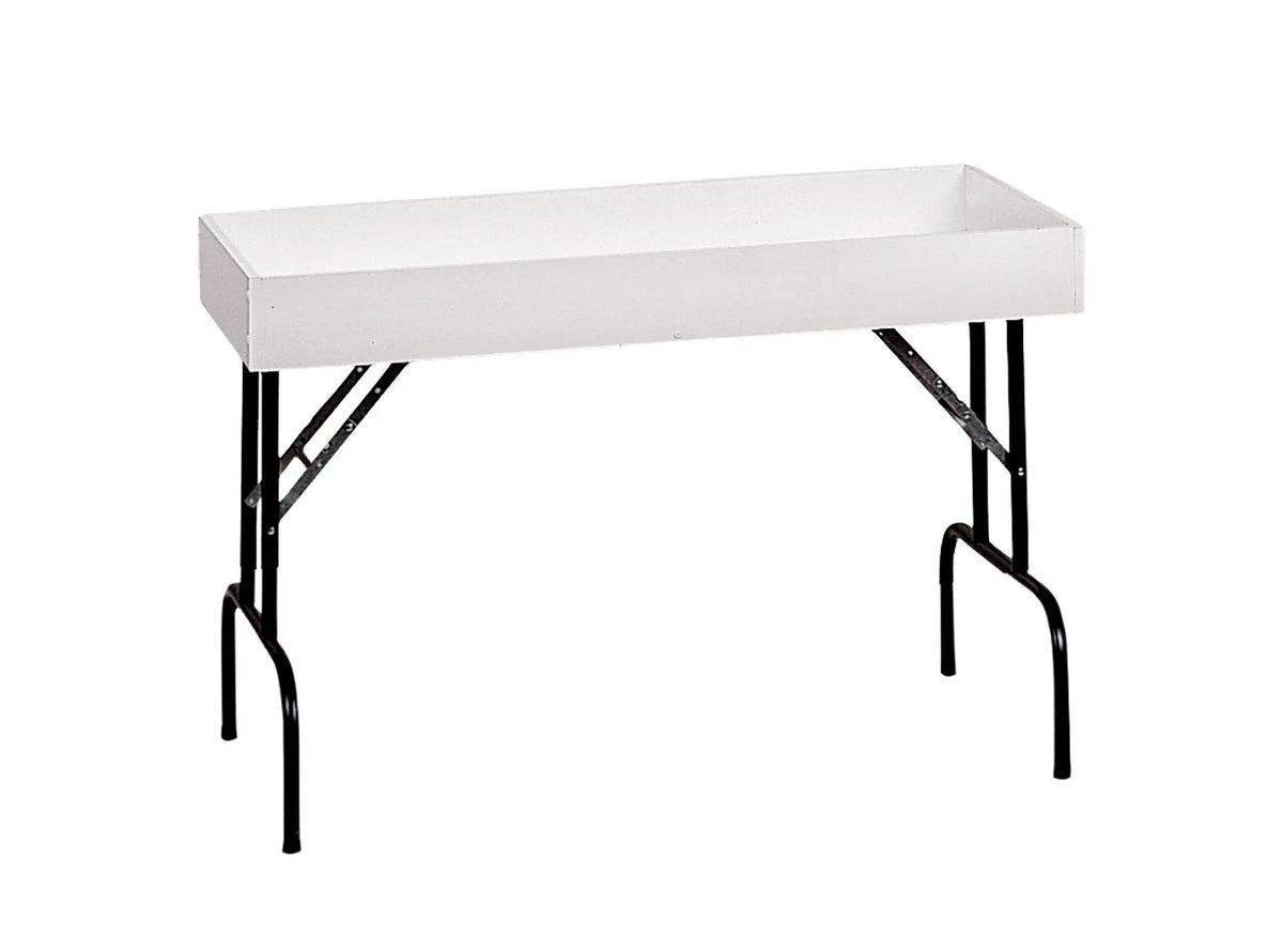 White Folding Dump Table T987