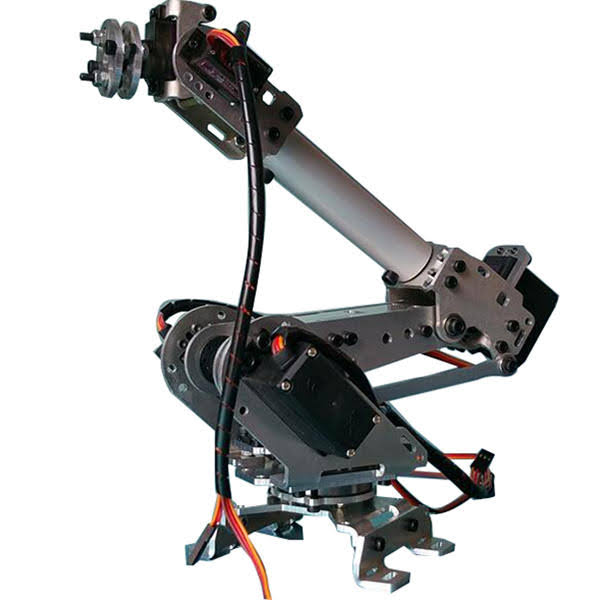 6DOF Aluminum Robot Arm Kit with 6 Pcs Servo H793