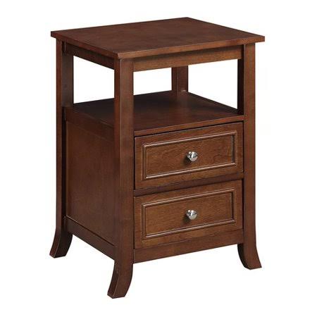 Espresso End Table Q405292