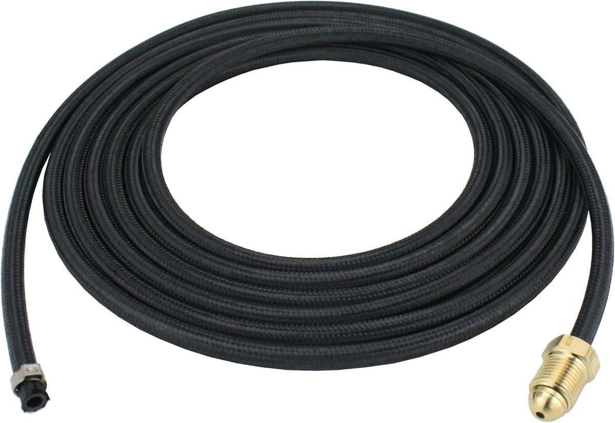 25 Feet Super Flex Red Braided Power Cable for 20 Series Water-Cooled TIG Torches, Pack of 2 V693675