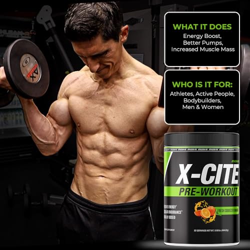 Pre-Workout with Beta-Alanine, Creatine & Caffeine, 22 Servings G68825