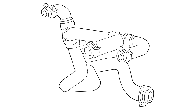 Intercooler Return Hose T7693