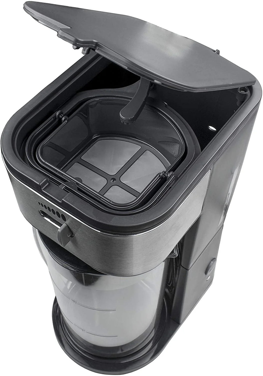 Iced Tea and Coffee Maker with 64 Ounce Pitcher, Black S280651