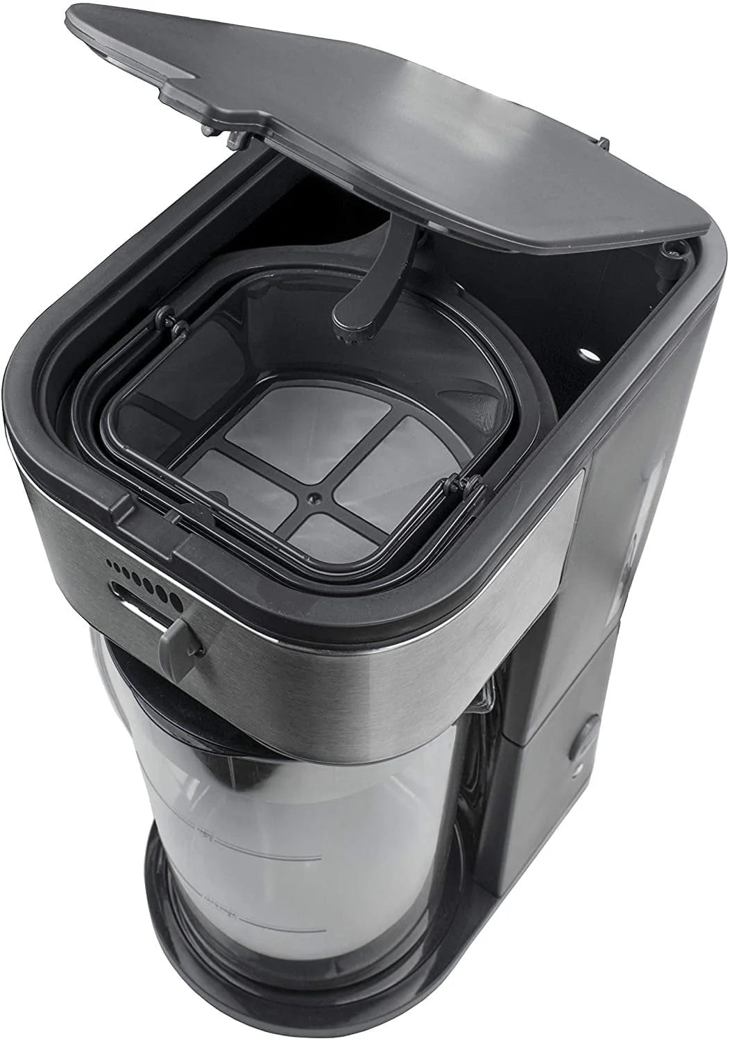Iced Tea and Coffee Maker with 64 Ounce Pitcher, Black S280651