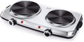 1800W Stainless Steel Electric Double Burner Hot Plate O229185