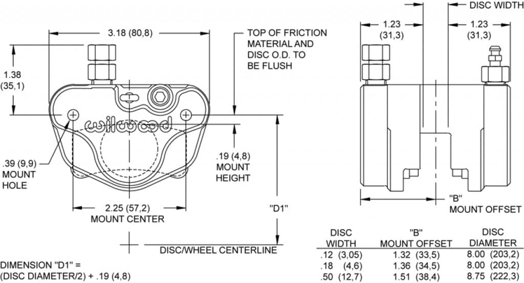 Caliper P8226