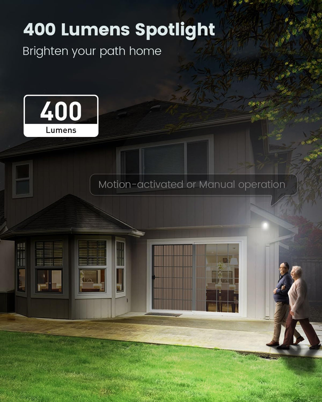 3K/5MP Solar Powered Wireless Security Camera with Color Night Vision T46278