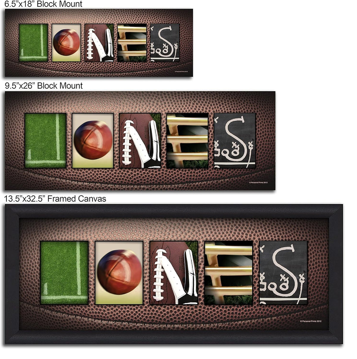 Football Name Art Decor Print X4487