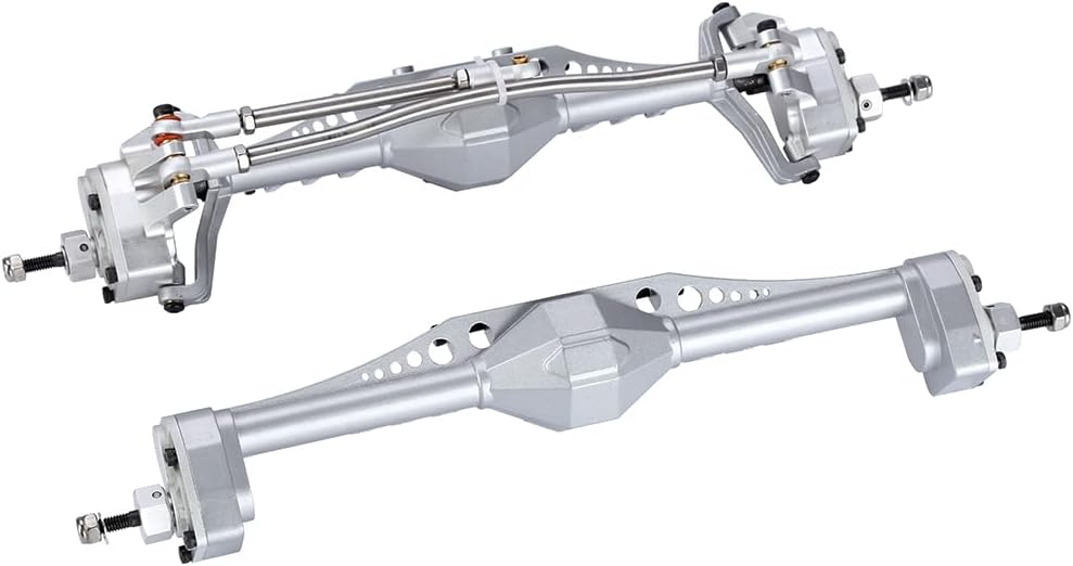 Front and Rear Portal Axle Assembly for 1/10 RC Crawler Car R3774