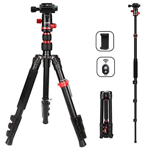 Lightweight Travel Camera Tripod Monopod with Ball Head N172