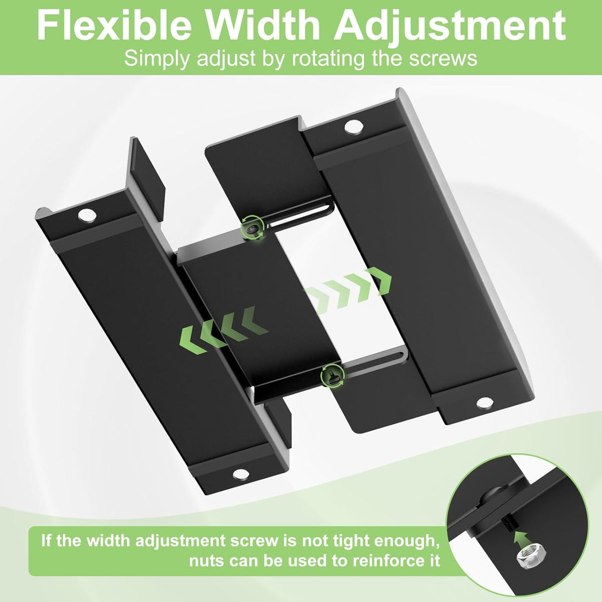 Adjustable Vertical Desk Stand for Mini PC C108582