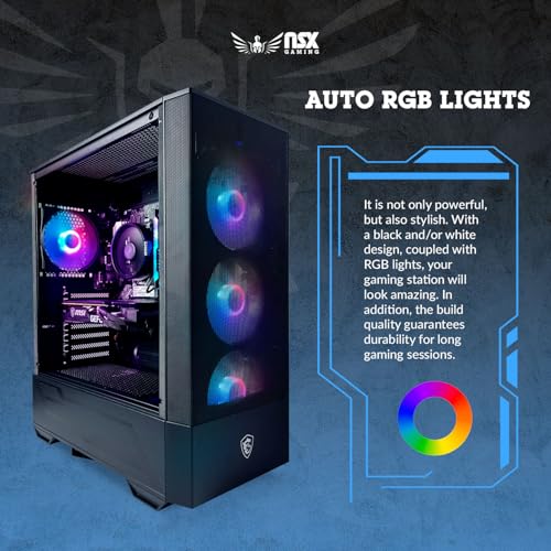 AMD Ryzen 5 5600G 16GB 512GB SSD Desktop Gaming Computer A9921