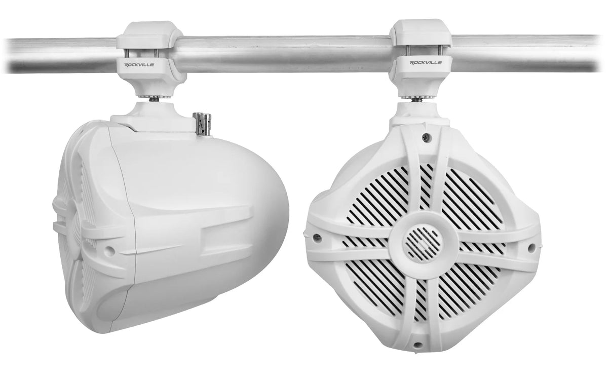 6.5" White Marine Wakeboard Tower Speakers G375009