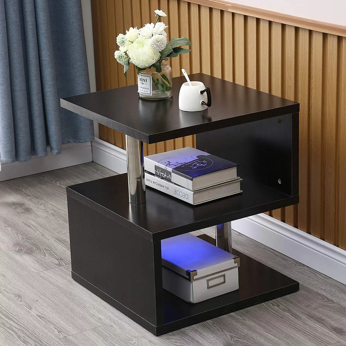 S-shaped LED Coffee Table A64769