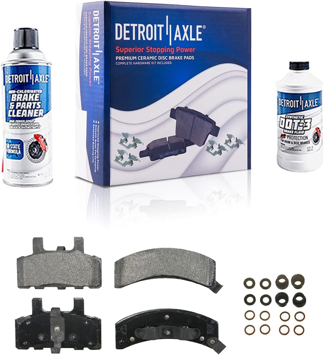 2WD Front Disc Rotors and Brake Pads 6pc Set N853362
