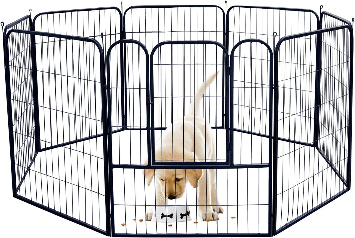 Dog Playpen Outdoor with Doors T22316