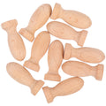 20 pcs Unfinished Wooden Peg Dolls Q6939
