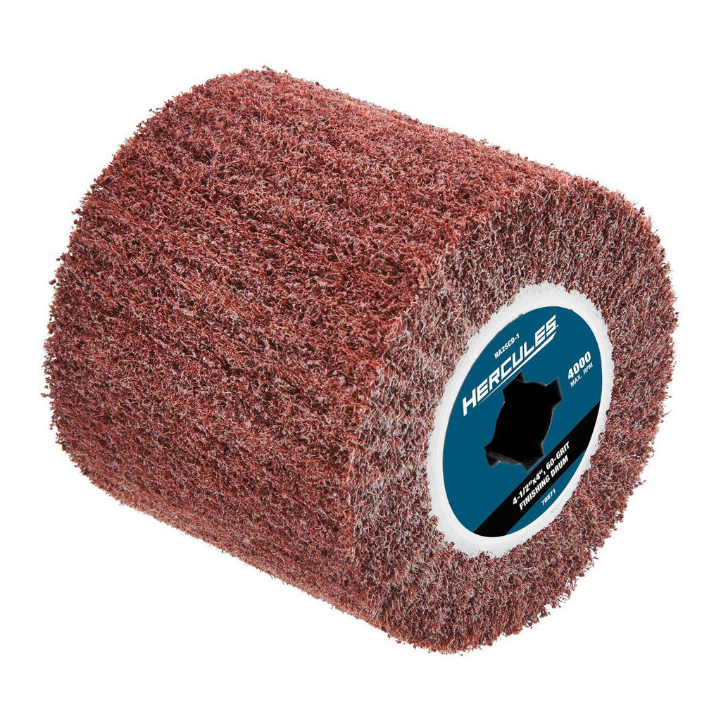 4-1/2 in. x 4 in. x 3/4 in. 60-Grit Finishing Drum O250