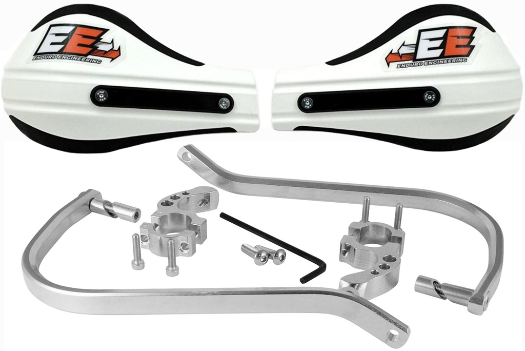White Debris Deflectors for 1 1/8" Bars V89604