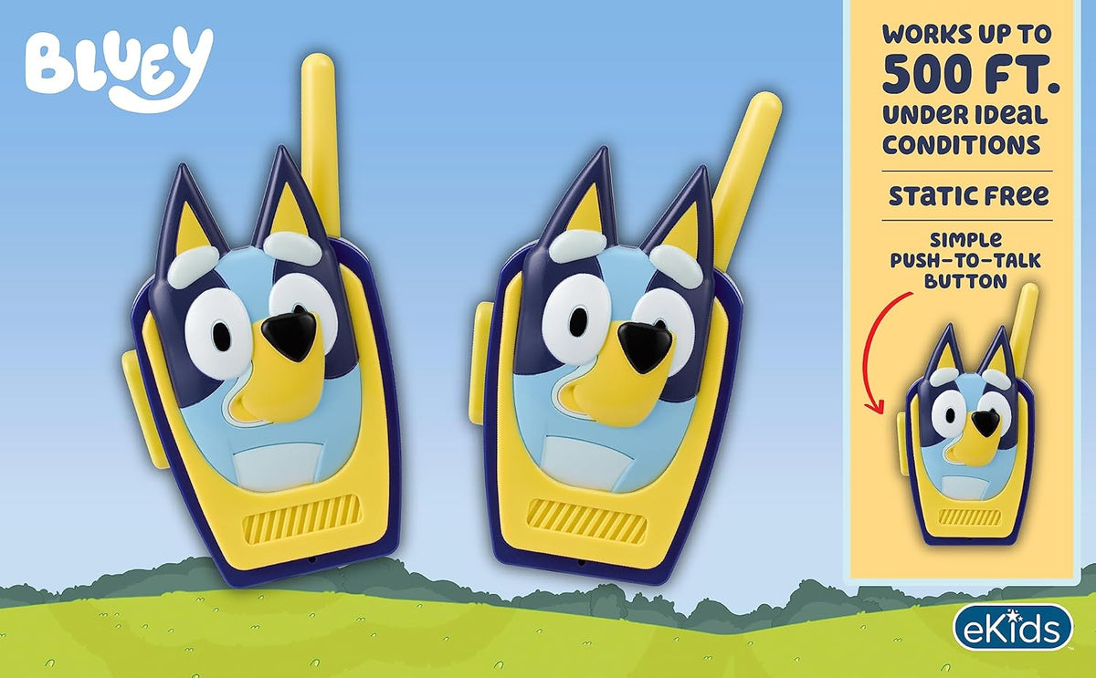 Bluey Toy Walkie Talkies M8682