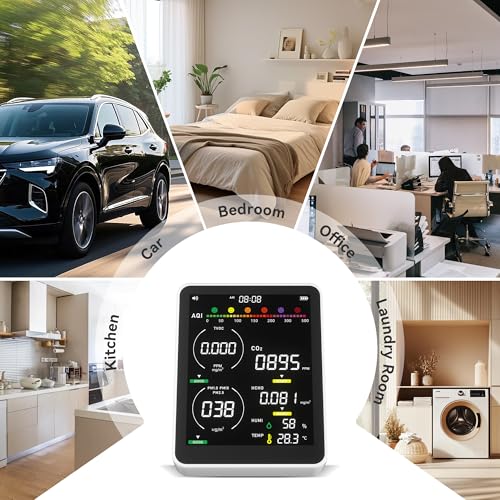 16-in-1 Portable Air Quality Monitor Indoor M172925