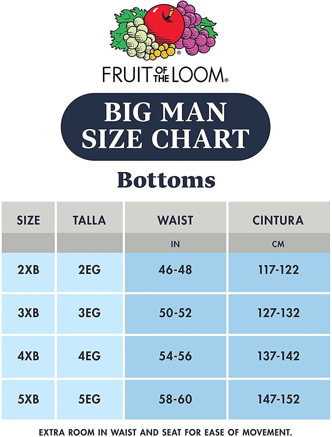Big Men's Micro-Stretch Boxer Briefs, 5 Pack D11694