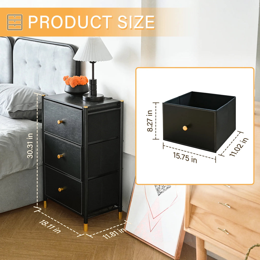 3 Drawer Dresser N4828