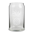 16 oz Beer Can Glass C9615