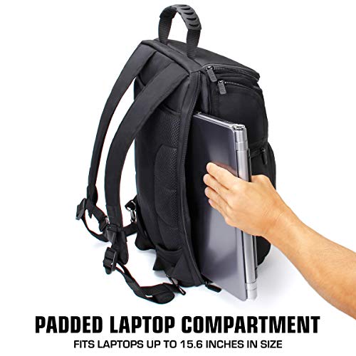 Green DSLR Camera Backpack with Laptop Compartment X999