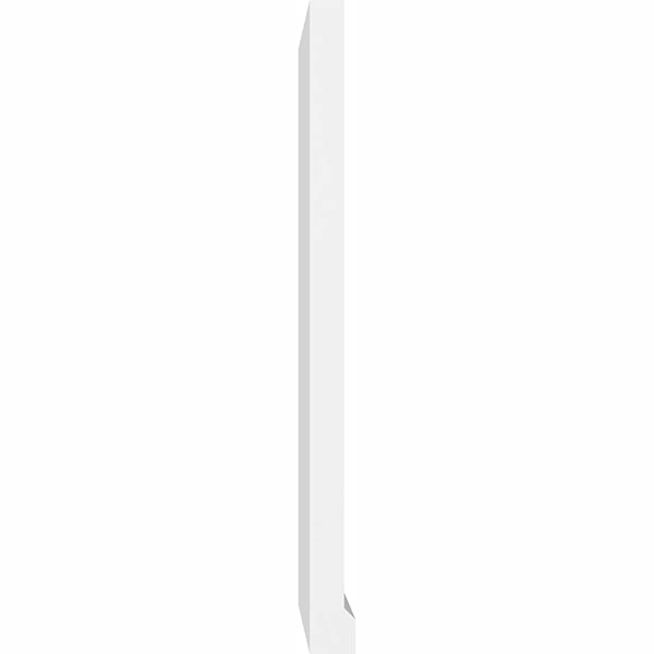 PVC Vertical Surface Mount Gable Vent O8514