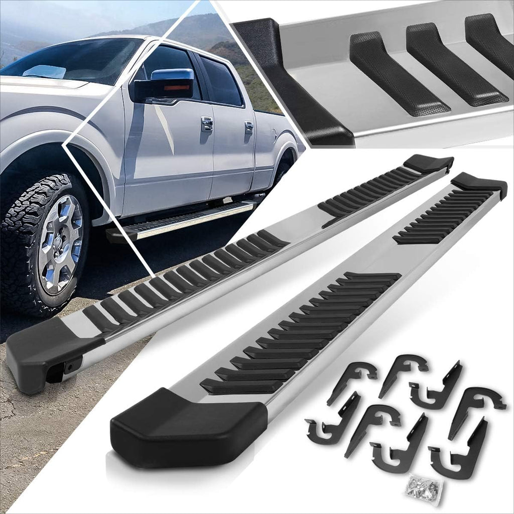 6 Inch Stainless Chrome Running Boards Side Step Bars P20679