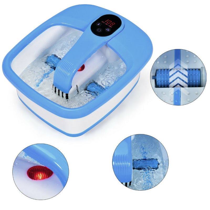 Blue Electric Foot Bath Massager S825