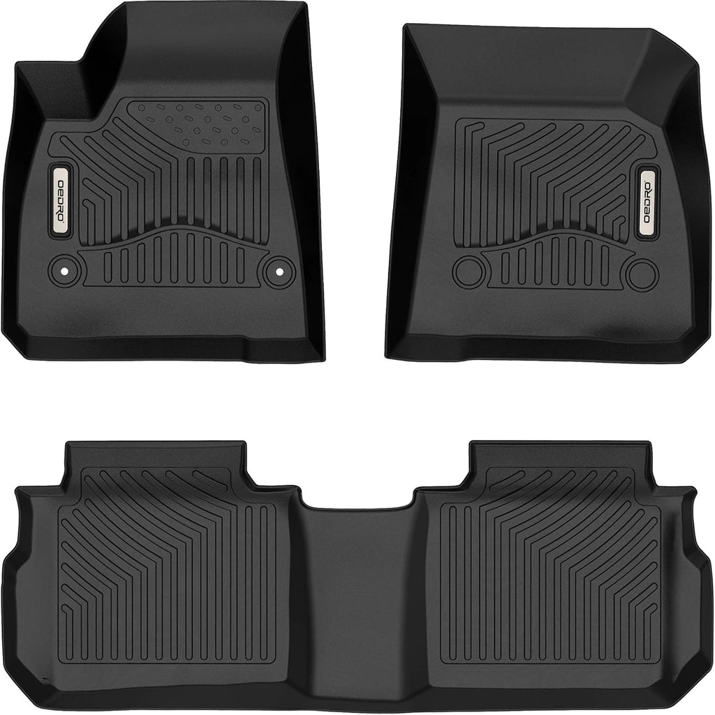 Black TPE All Weather Floor Mats K35426