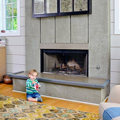 Brown Metal-Backed Hearth Guard P863250