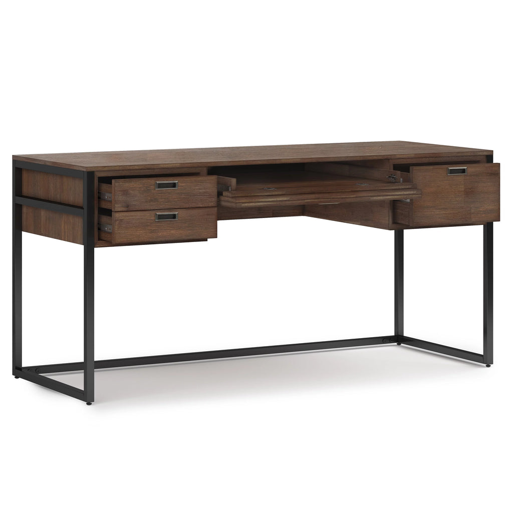 60 inch Wide Solid Acacia Wood Desk D486396