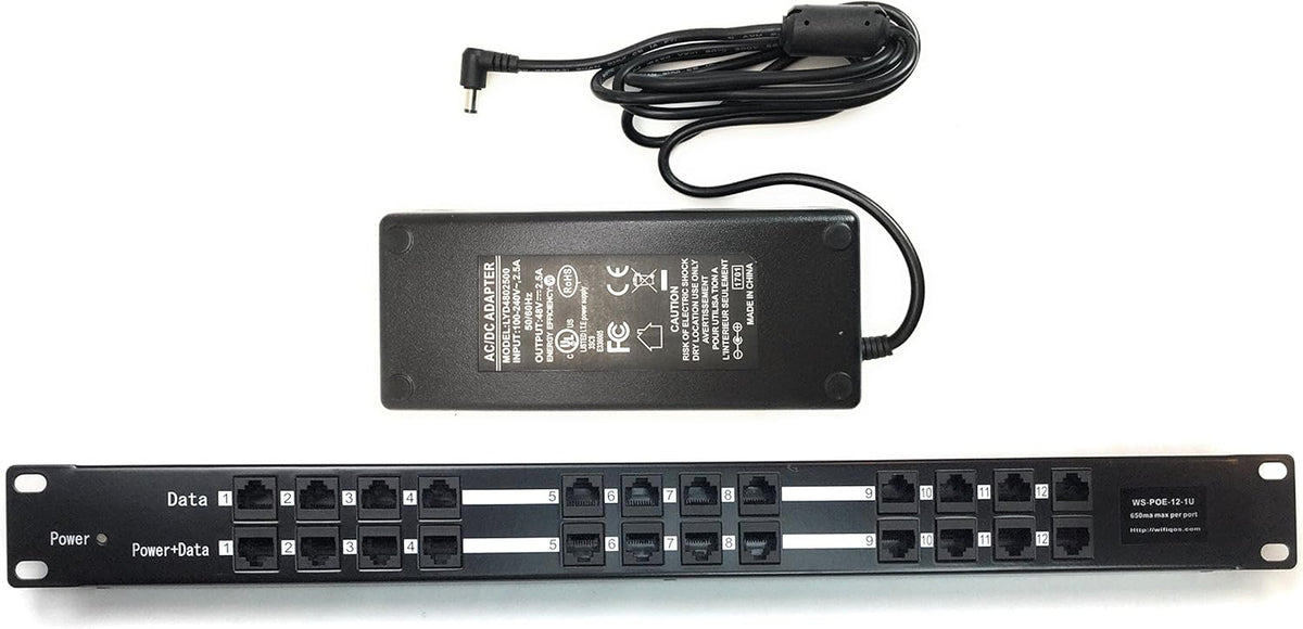 12 Port PoE Injector N9115