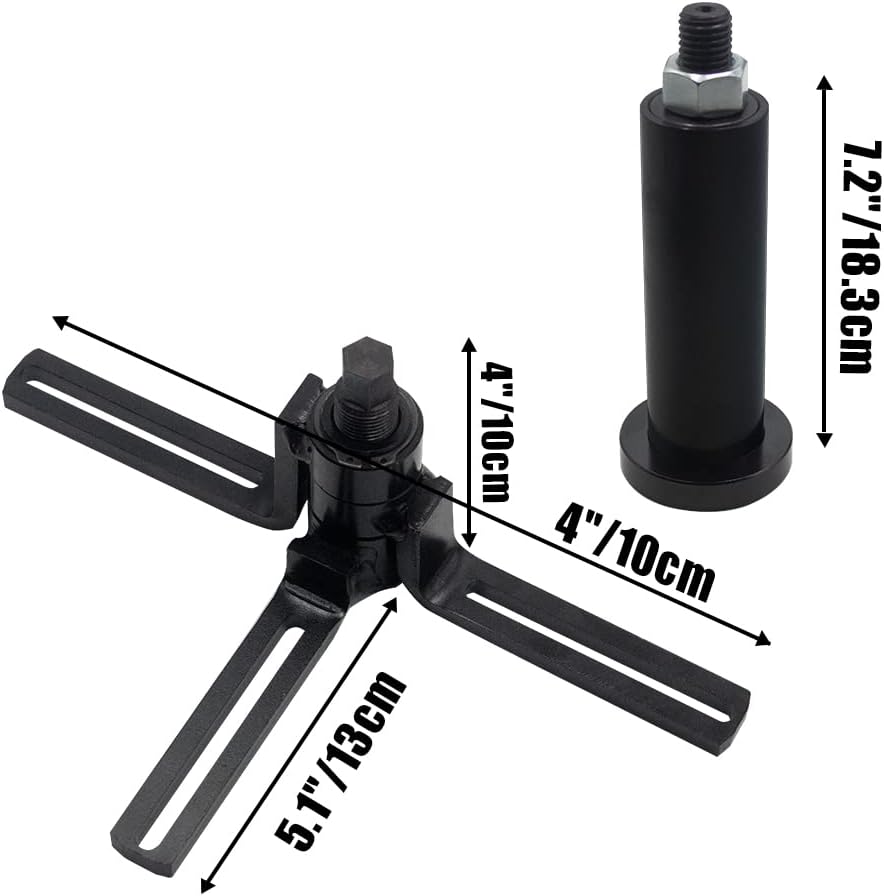 Motorcycle Crankcase Splitter with 360 Degree Rotational Arms D238524