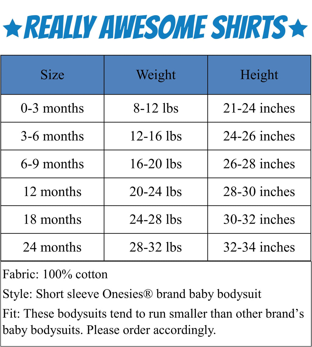 Grey Funny Baby Bodysuit T20183