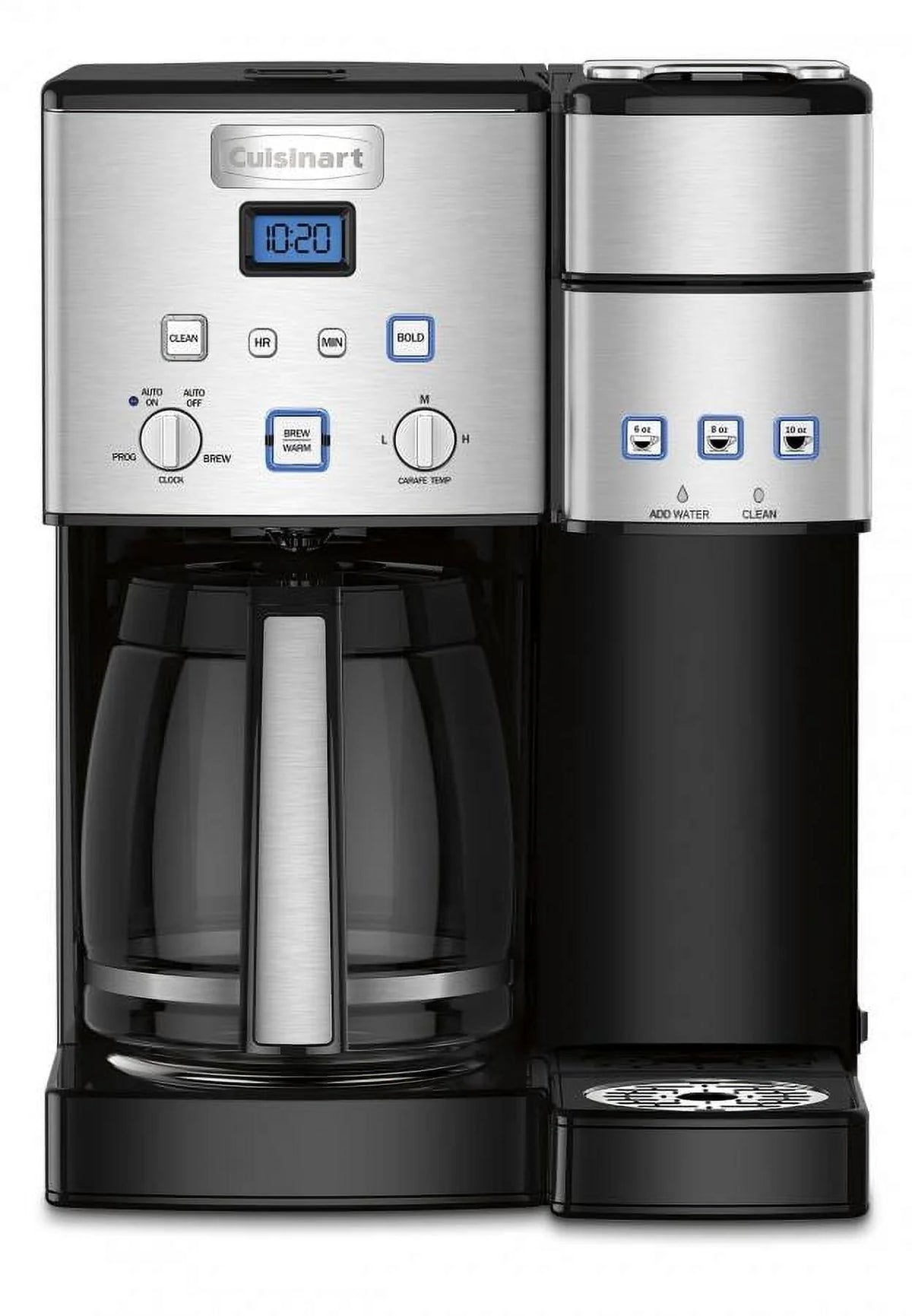 12 Cup Coffeemaker and Single-Serve Brewer H8833