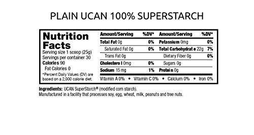 Plain SuperStarch Tub - 30 Servings W570831